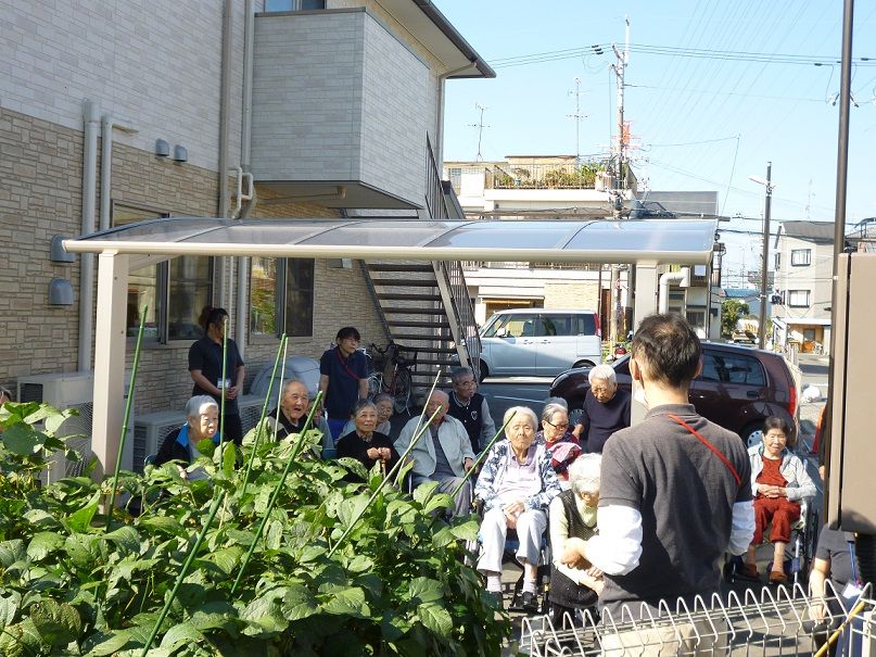 木楽里農園、イモ掘り大会！
